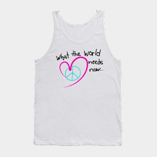 Love peace Tank Top